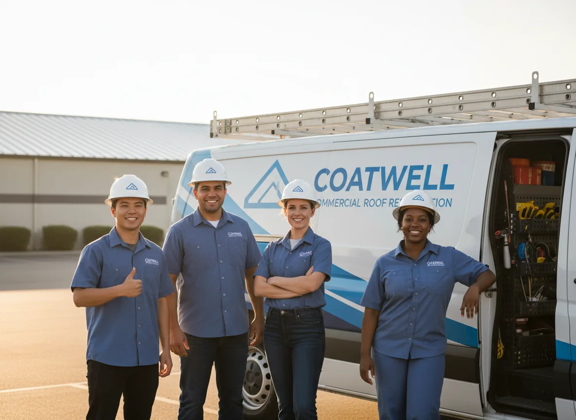 Commercial roof coating company in Wolverton, MN